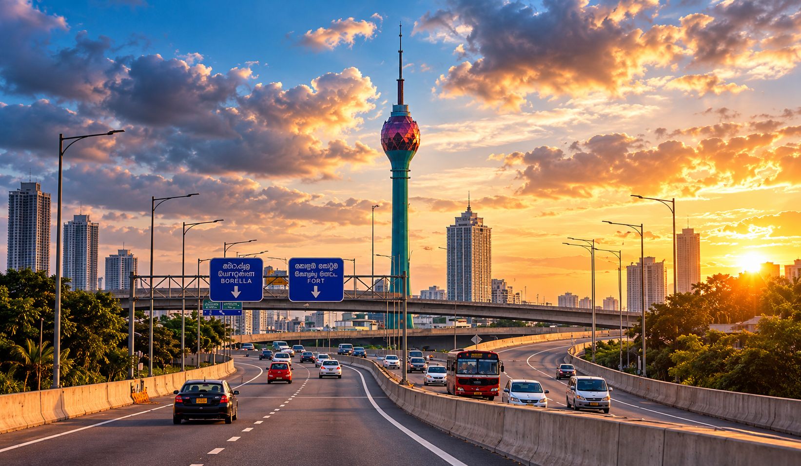 Colombo city drive