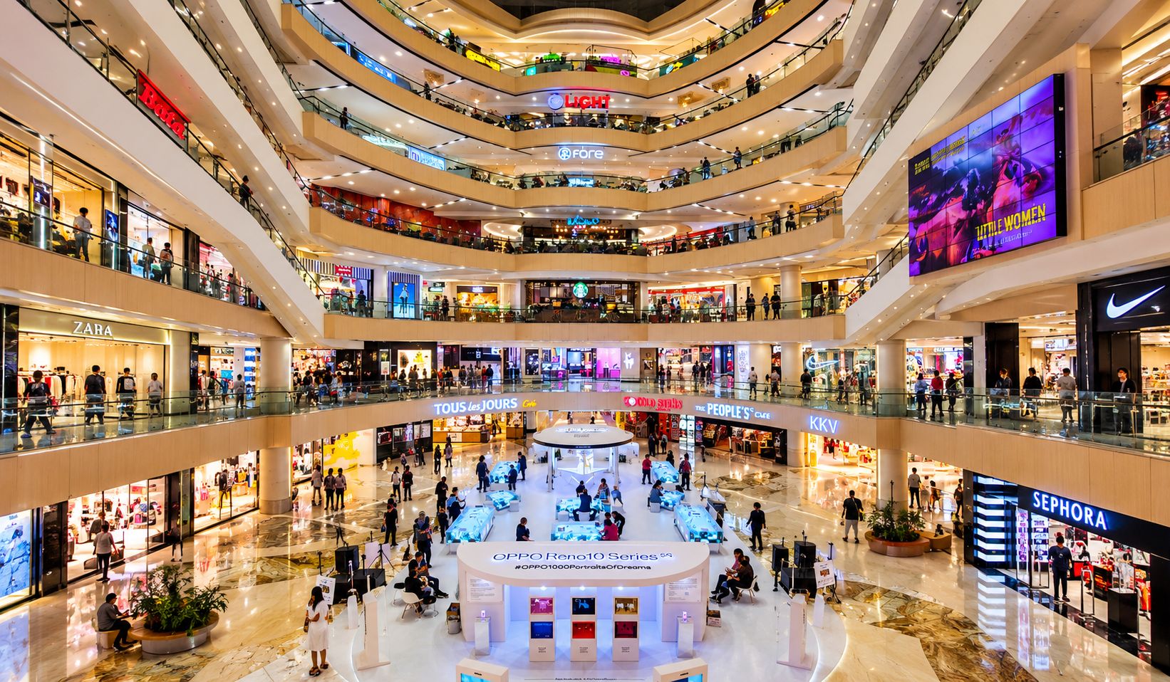 One Galle Face Mall  shopping