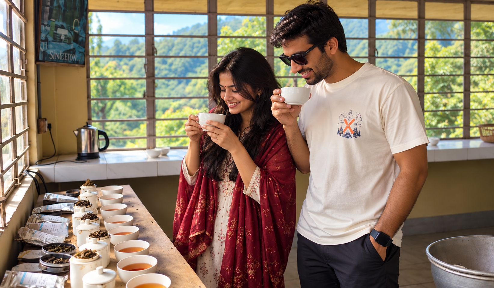 Tea tasting & tea-estate photography