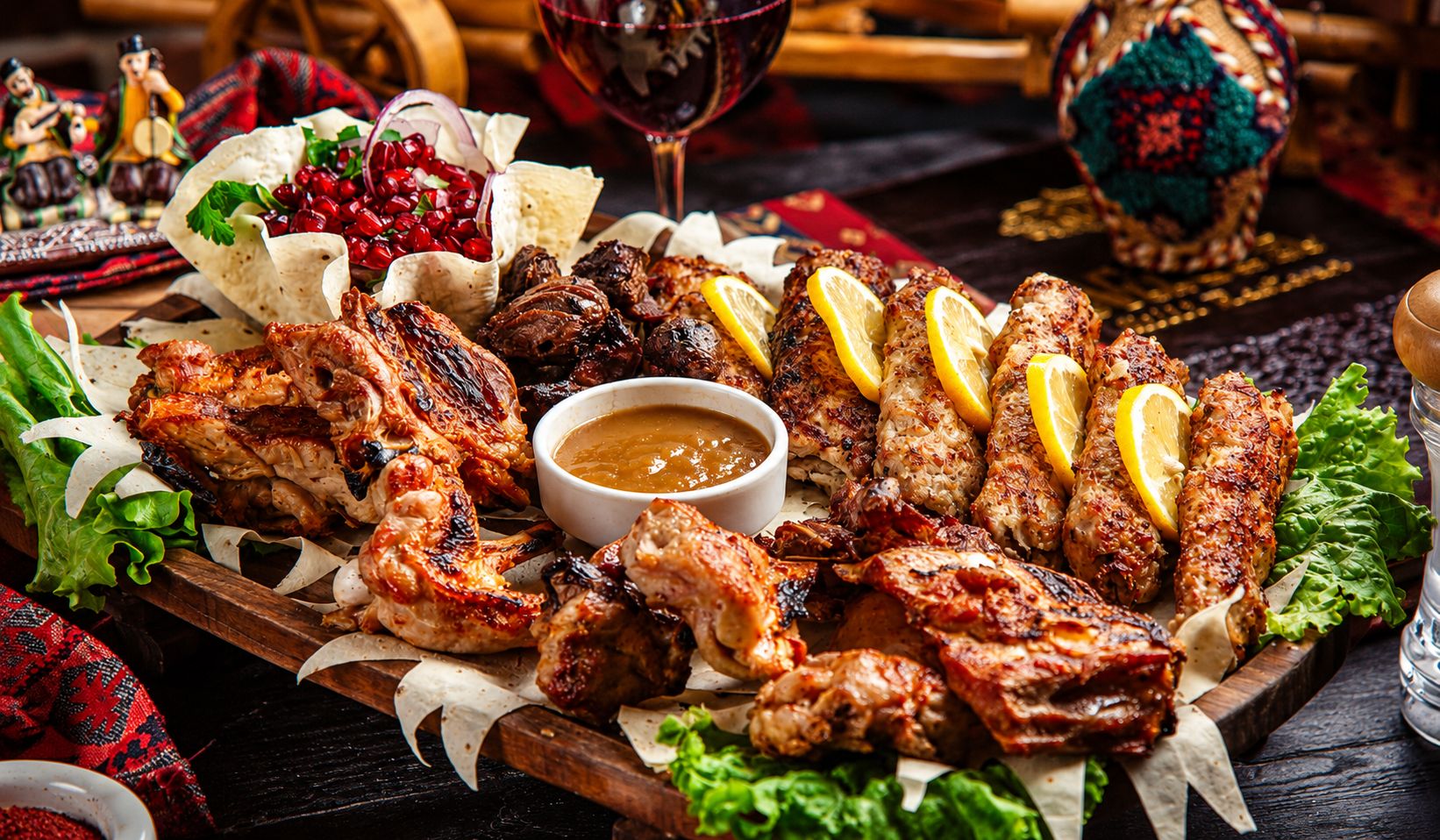 Dubai BBQ dinner