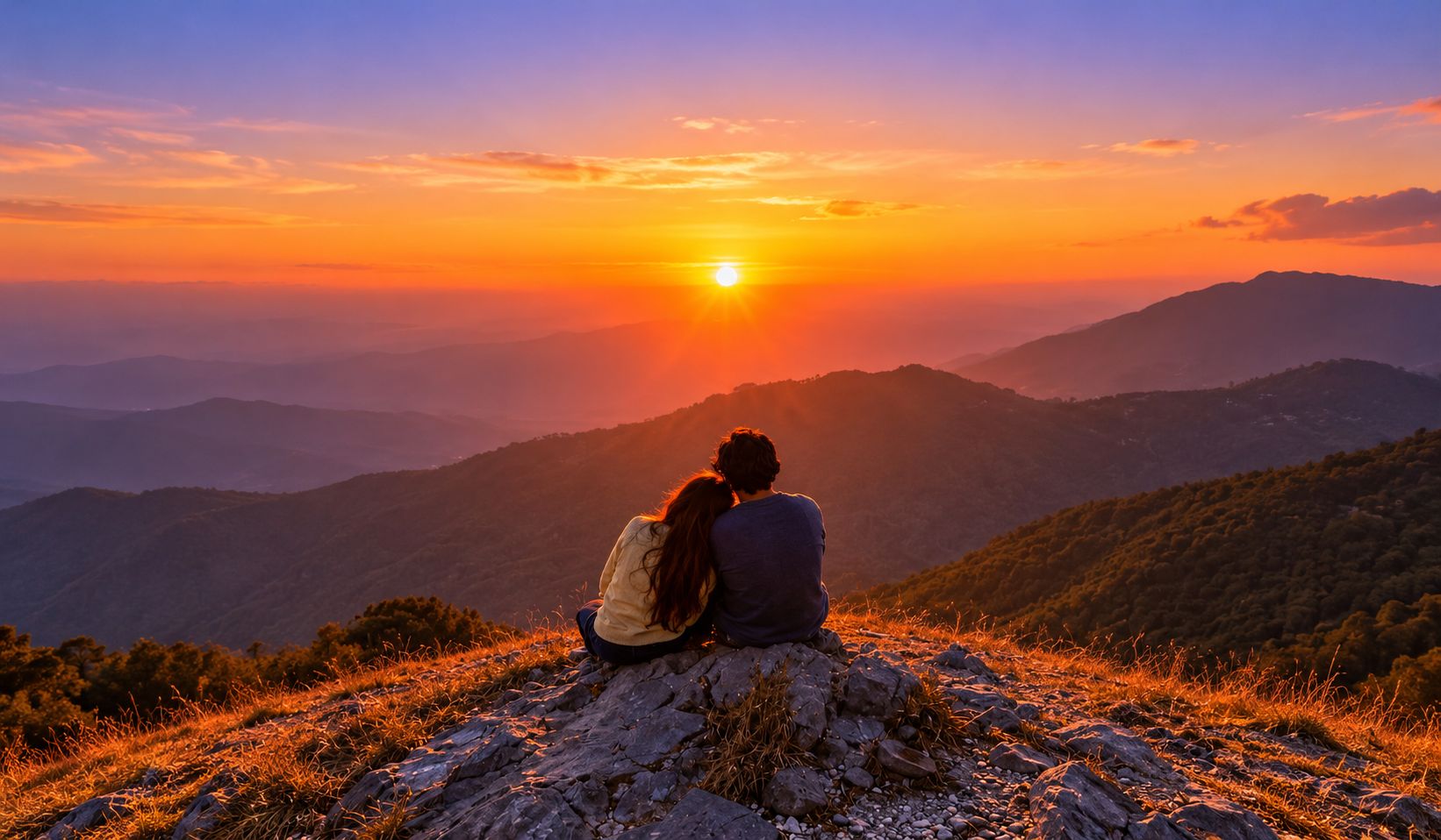 Sunset  scenic viewpoint