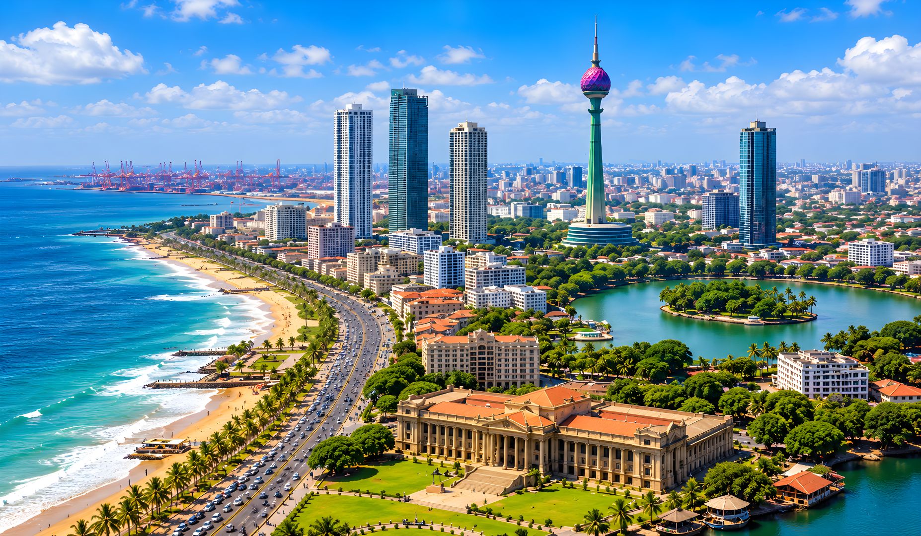 Colombo city drive