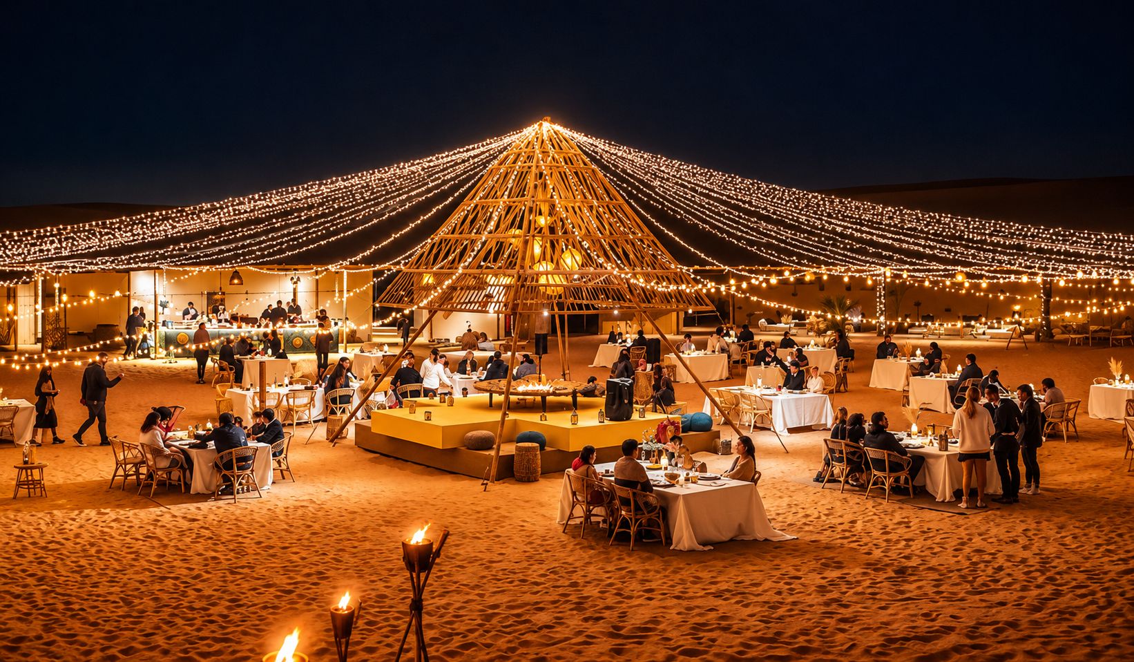 Desert camp
