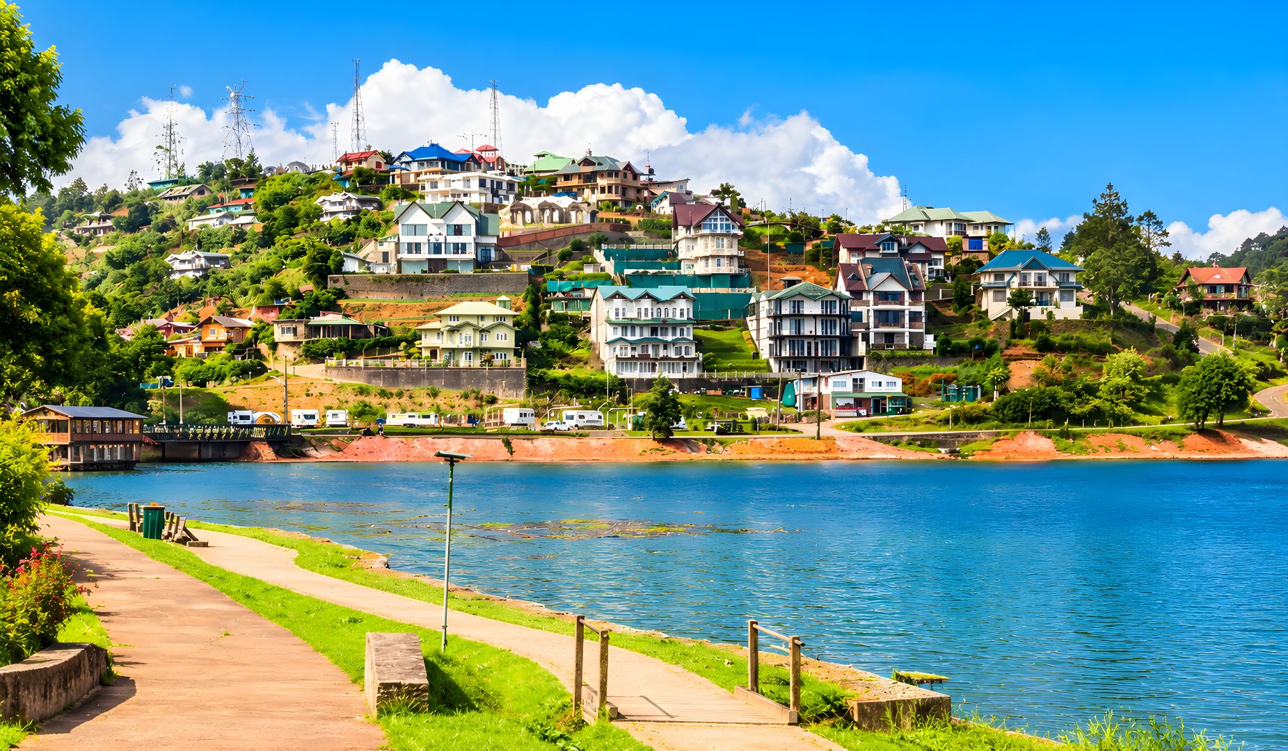 Victoria Park & Nuwara Eliya town